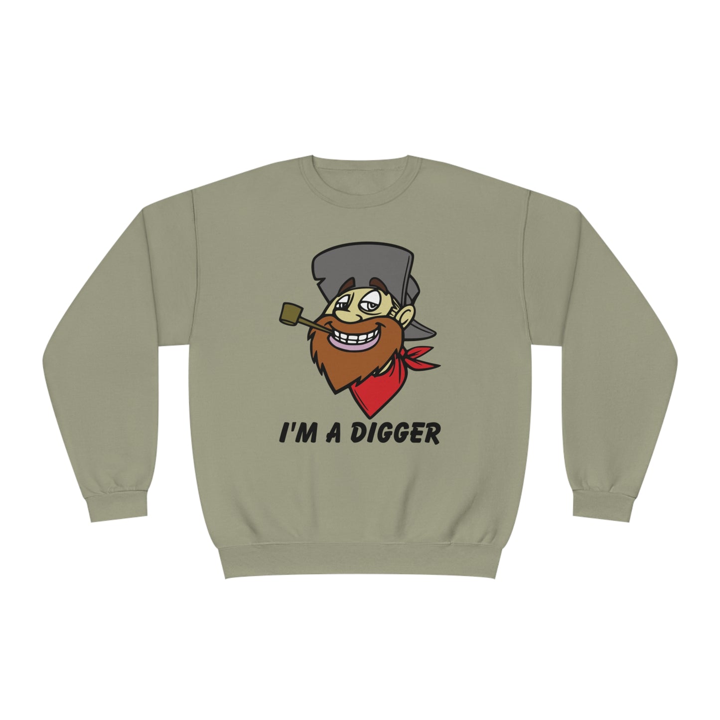 I'M a Digger, Unisex NuBlend® Crewneck Sweatshirt