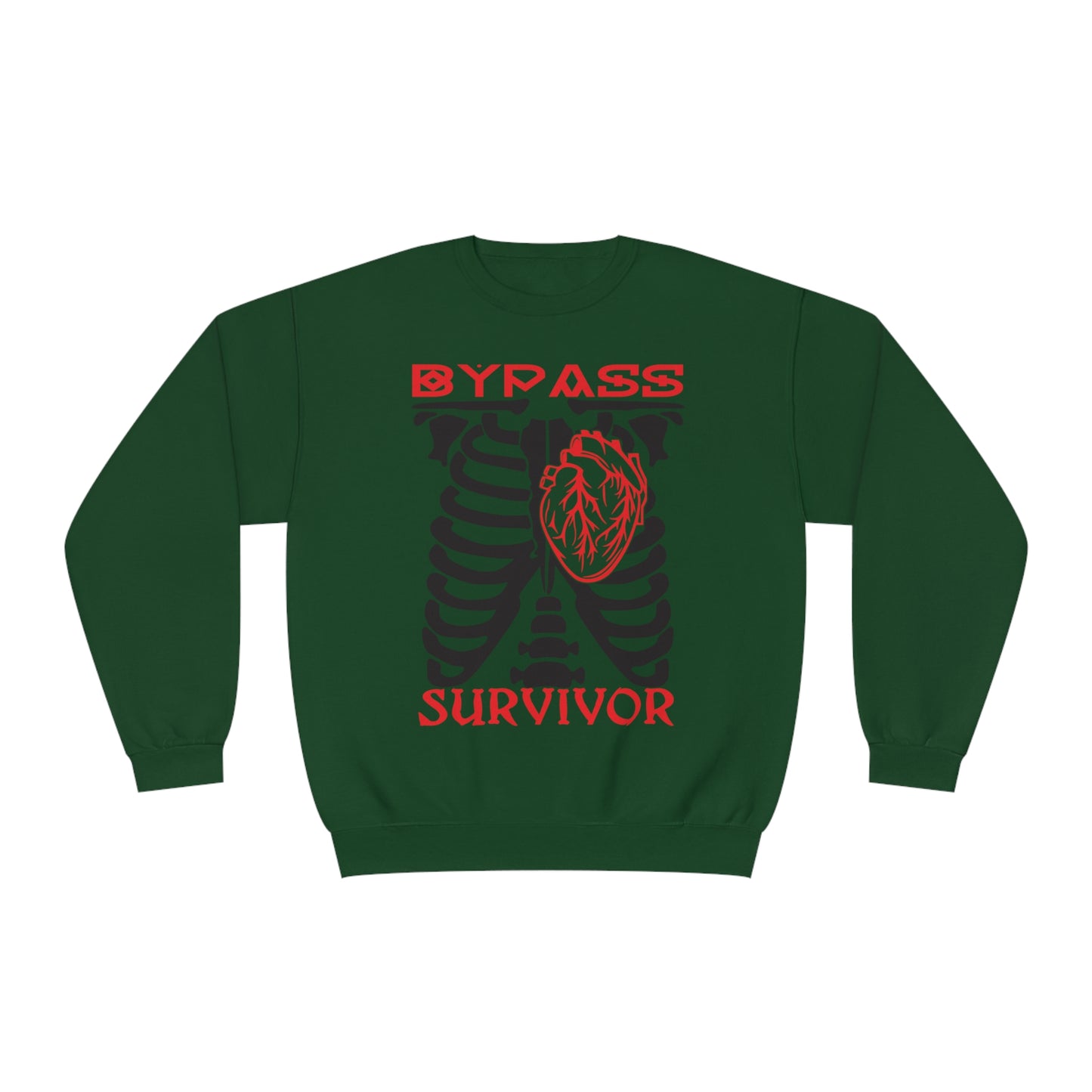 Heart Bypass Survivor., Unisex NuBlend® Crewneck Sweatshirt