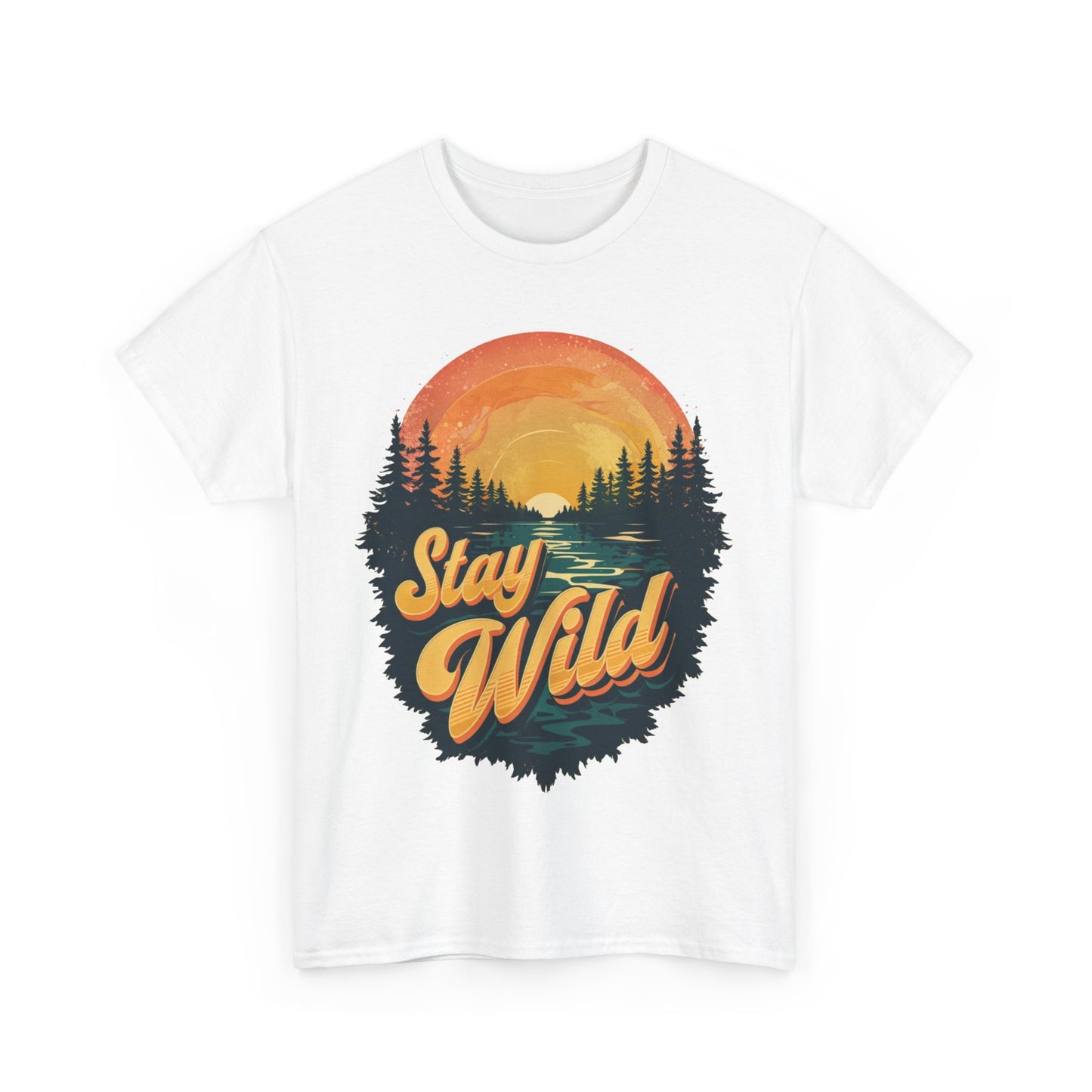 Stay Wild. Heavy Cotton T-Shirt