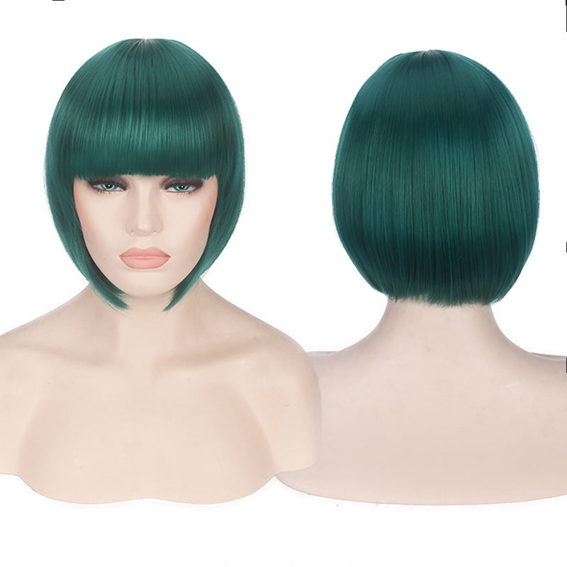 cosplay wig short hair bob