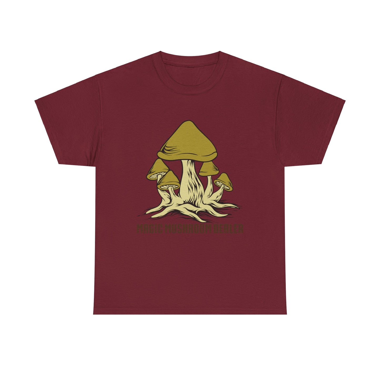 Magic Mushroom Dealer. Heavy Cotton T-Shirt