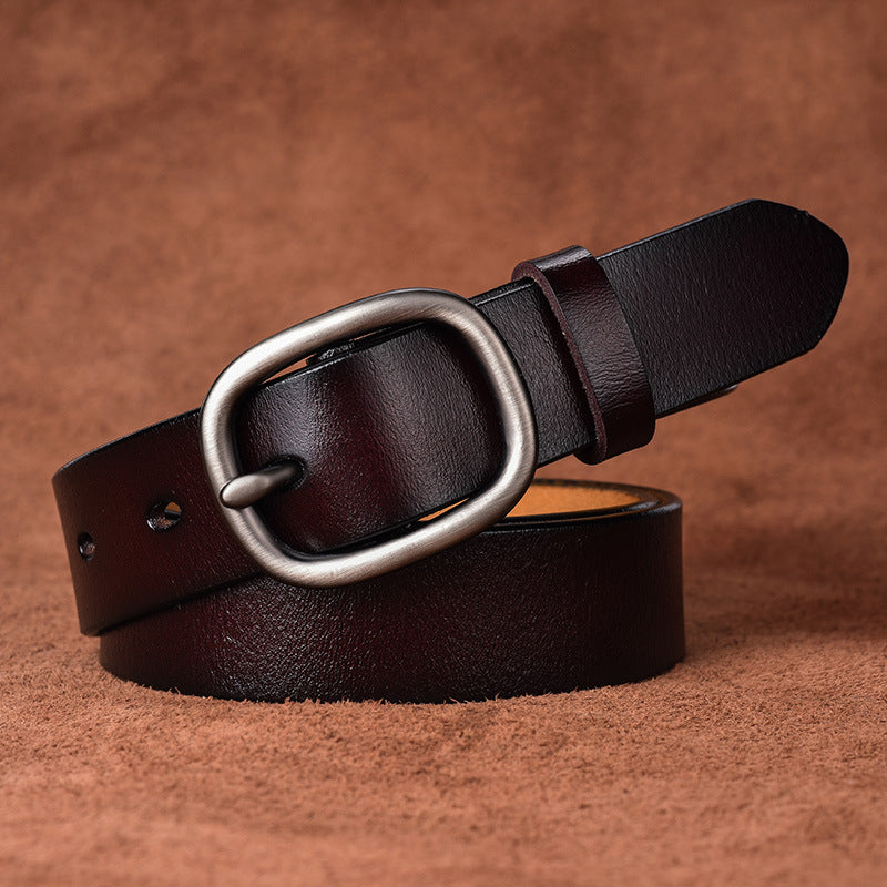 Versatile Genuine Leather Belt