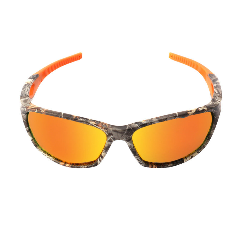 Camouflage sports polarized sunglasses