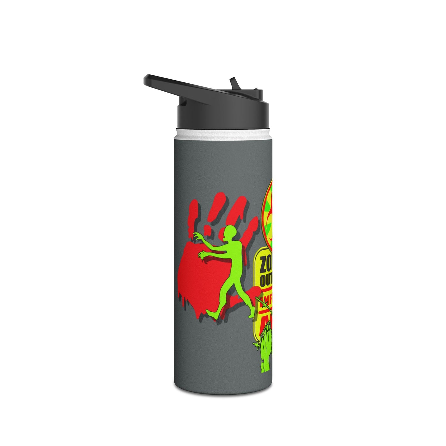 Zombie Zone. Stainless Steel Water Bottle