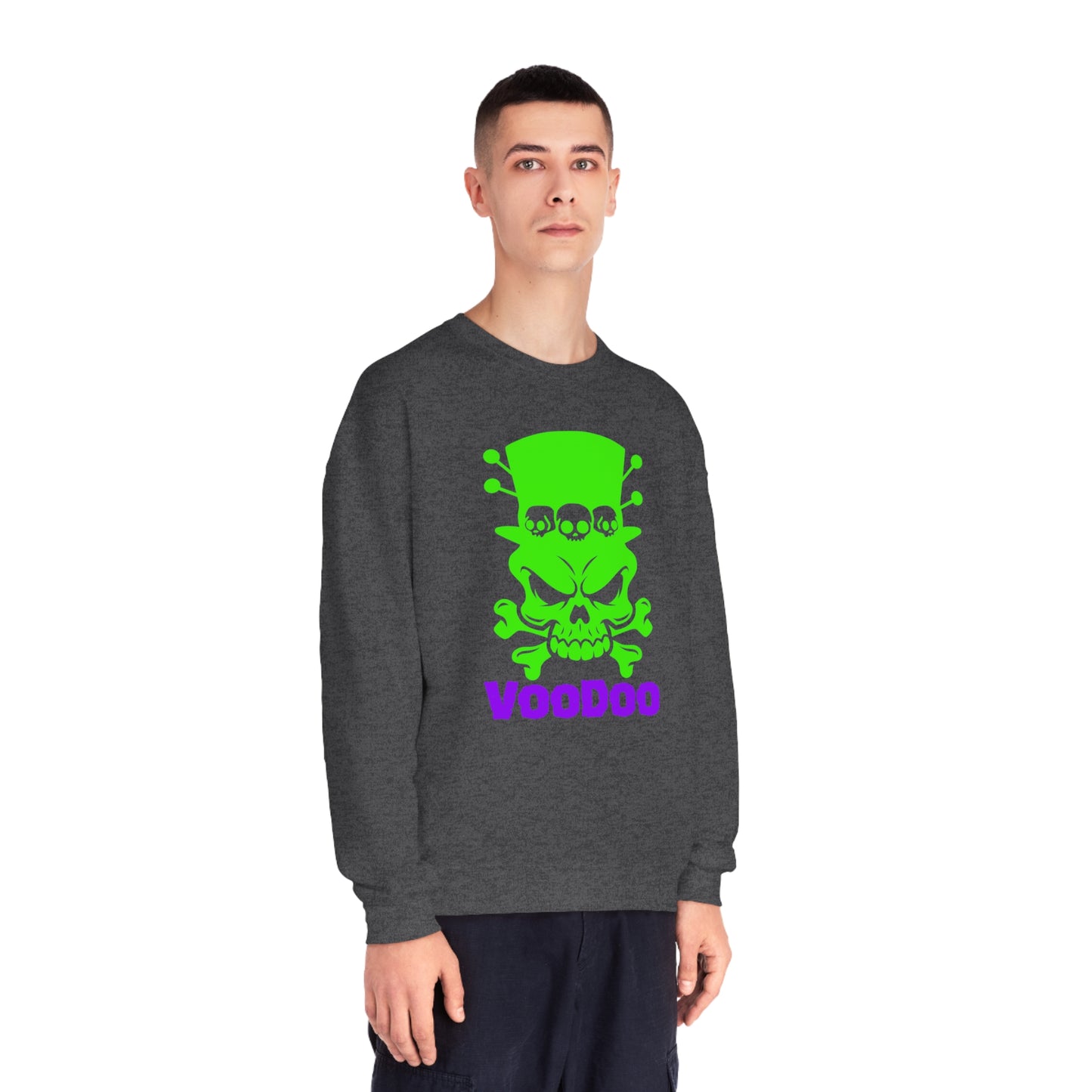 VooDoo Skull, Unisex NuBlend® Crewneck Sweatshirt