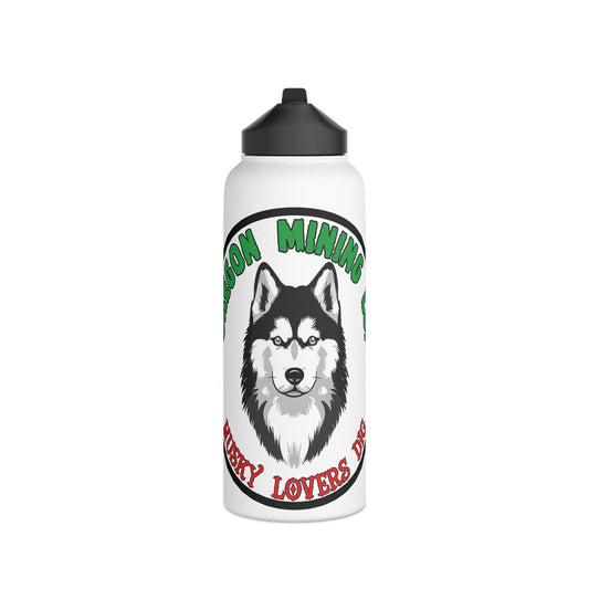 Oregon Mining Co. Husky Lovers Dig. Stainless Steel Water Bottle