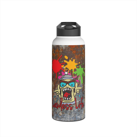 Lawless Life Tagger. Stainless Steel Water Bottle