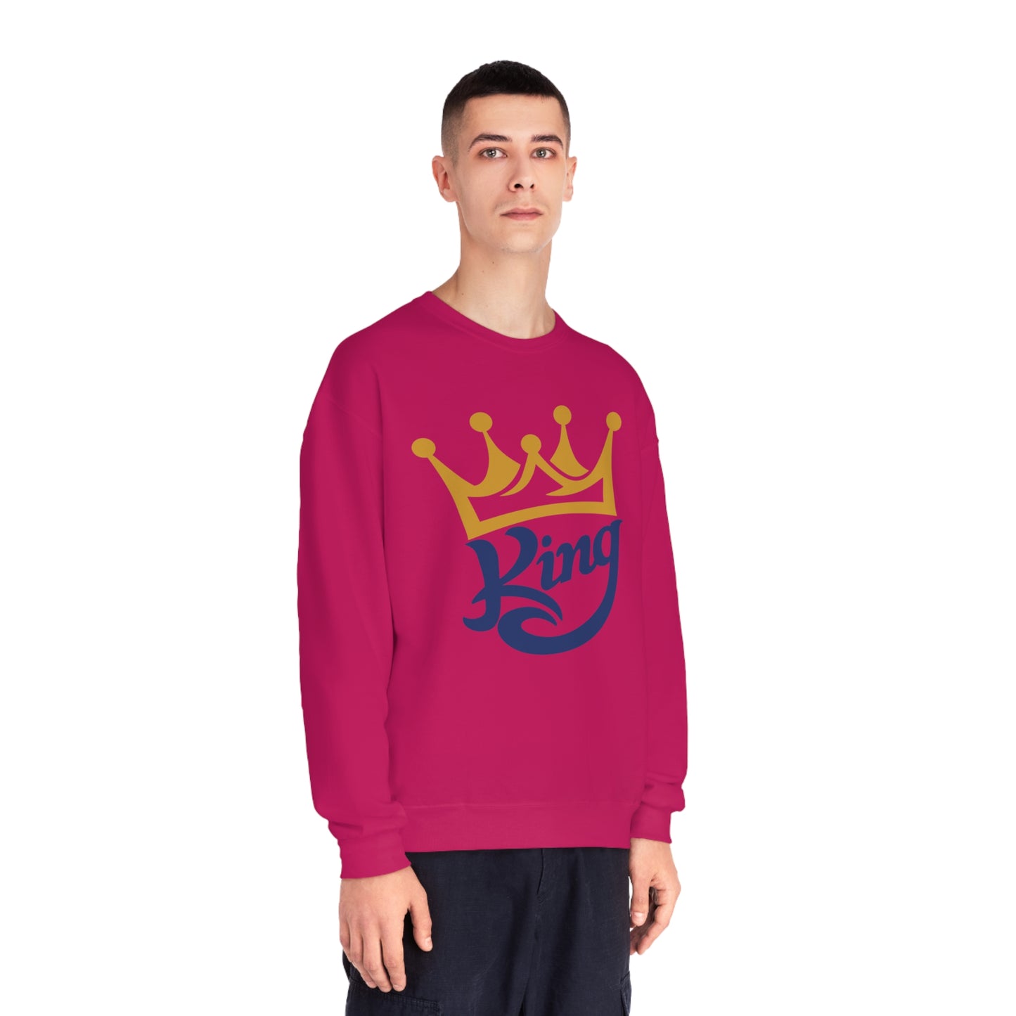 King, Unisex NuBlend® Crewneck Sweatshirt