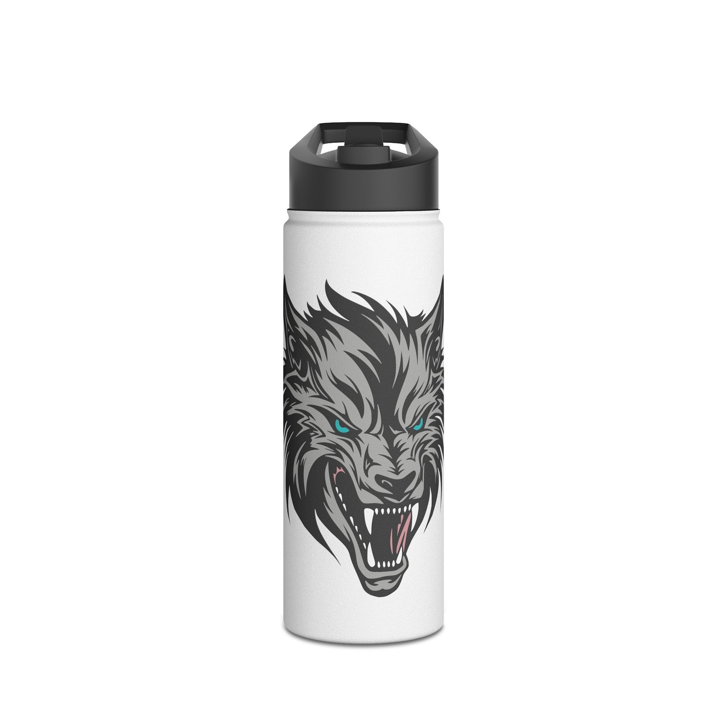 Wicked Wolf. Stainless Steel Water Bottle