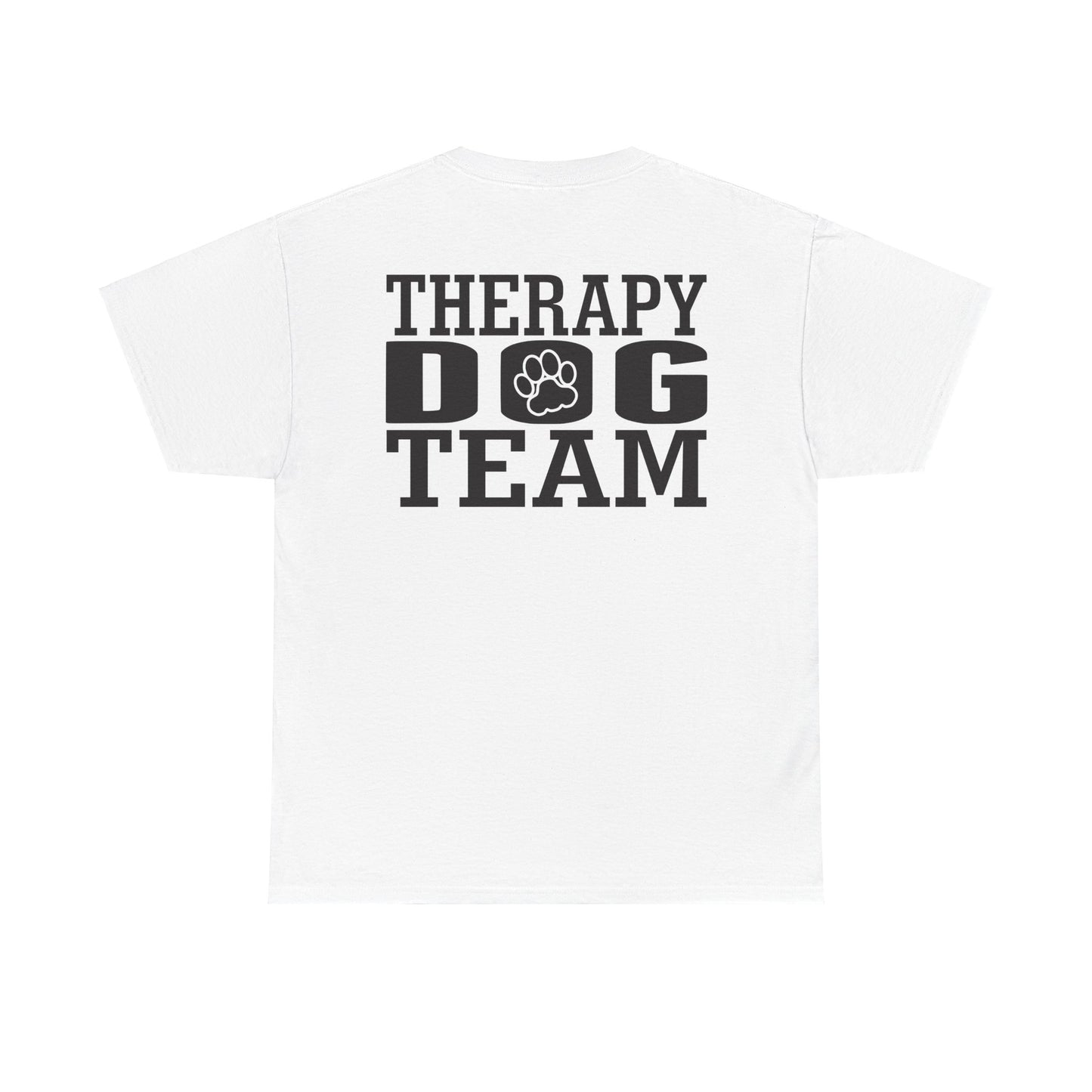 Therapy Dog Team. Heavy Cotton T-Shirt