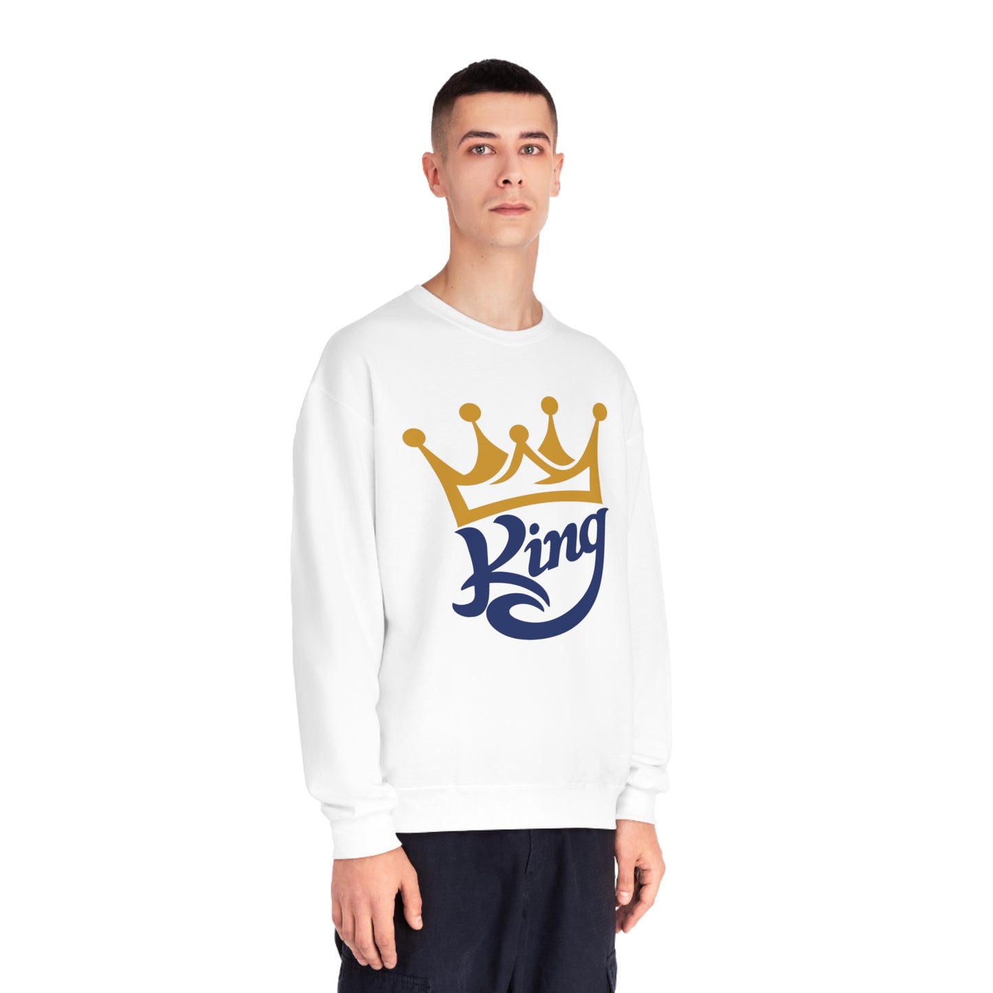 King, Unisex NuBlend® Crewneck Sweatshirt