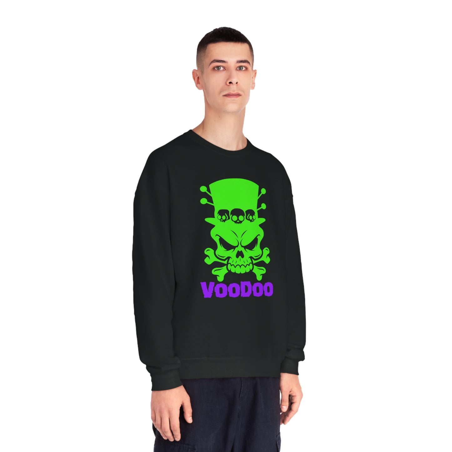 VooDoo Skull, Unisex NuBlend® Crewneck Sweatshirt