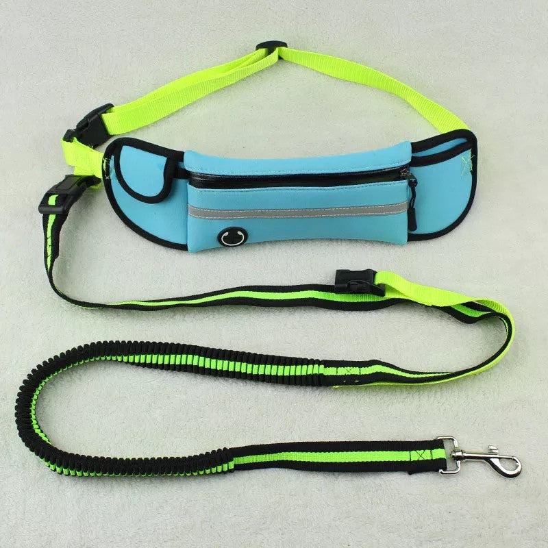 Reflective Pet Waist Bag Leash