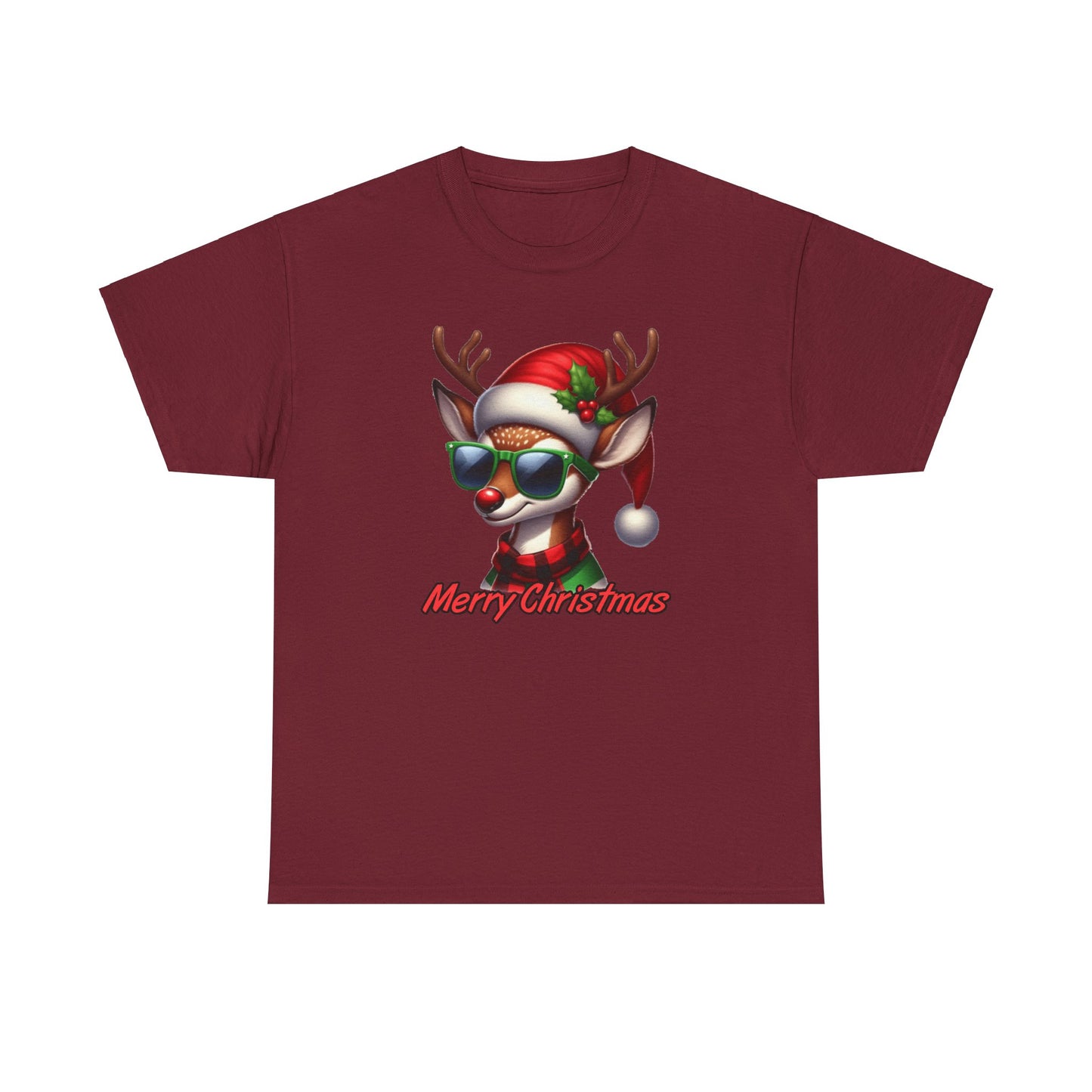 Merry Christmas, Heavy Cotton T-Shirt