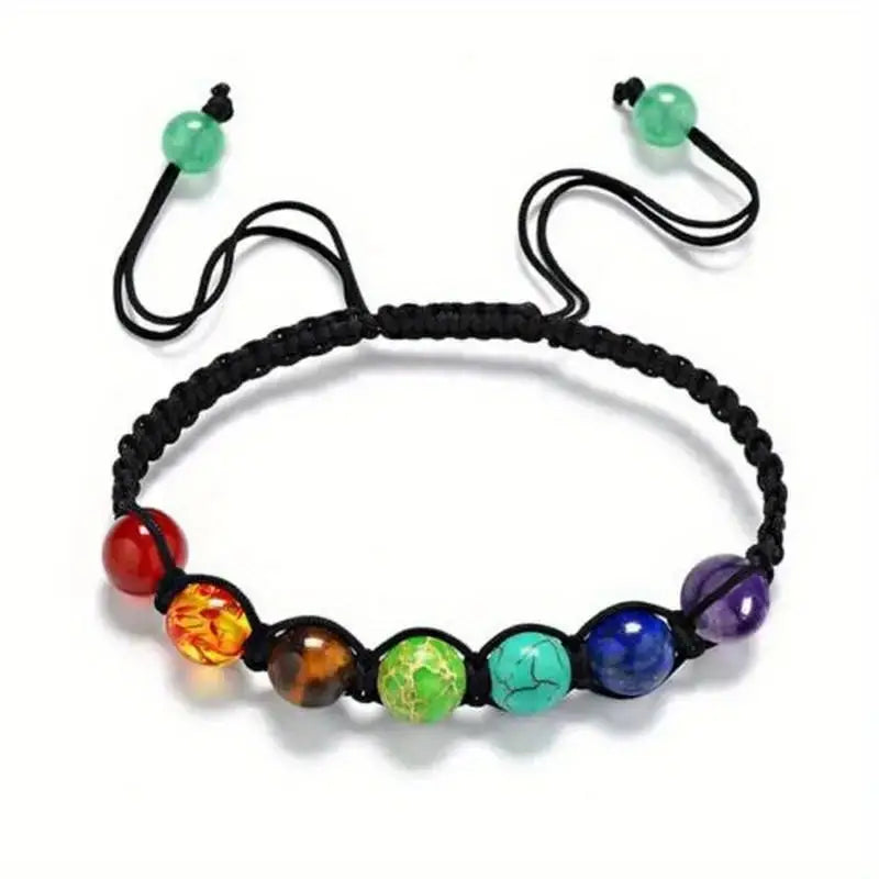 7 Chakra Beads Bracelet.