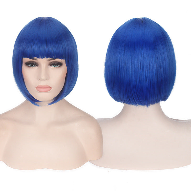 cosplay wig short hair bob