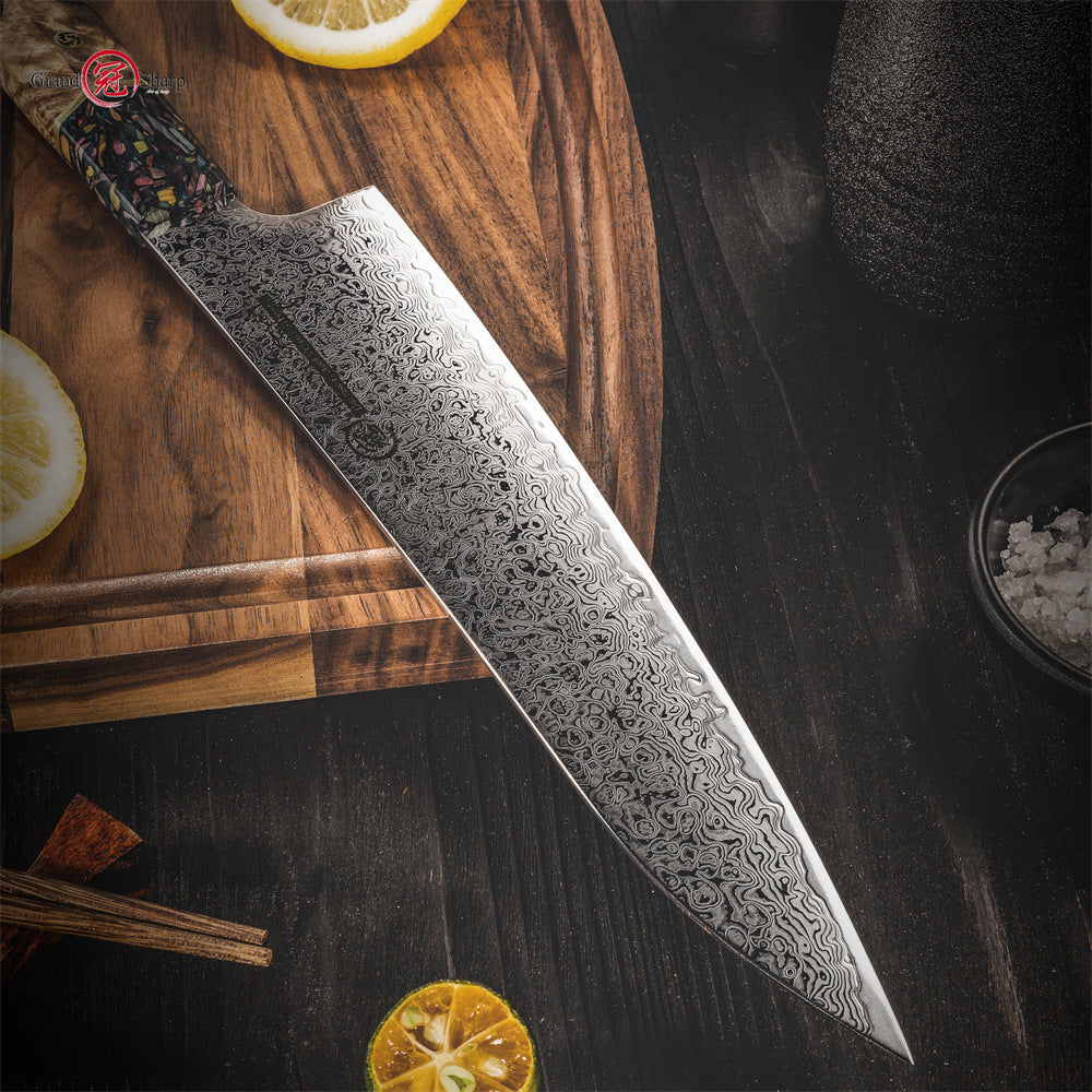 Damascus Steel Chef Kitchen Knife