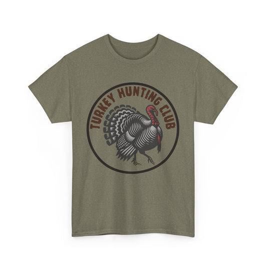 Turkey Hunting Club, Heavy Cotton T-Shirt