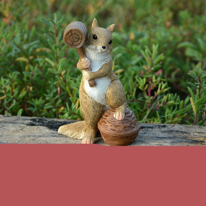 Cute Little Squirrel Decoration