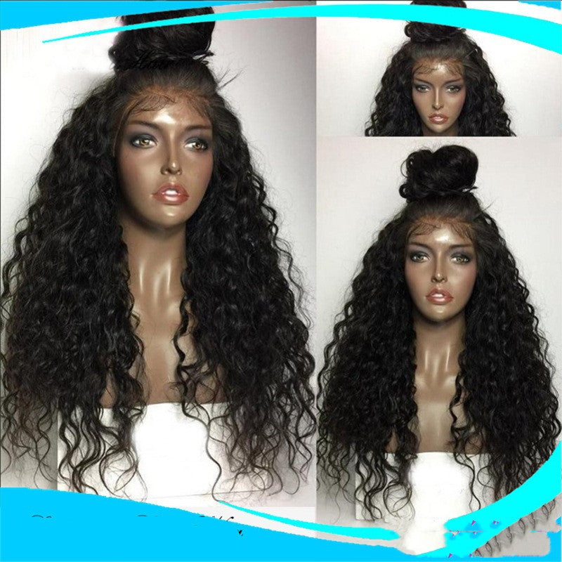 Fashion Long Curly Hair Chemical Fiber Wig