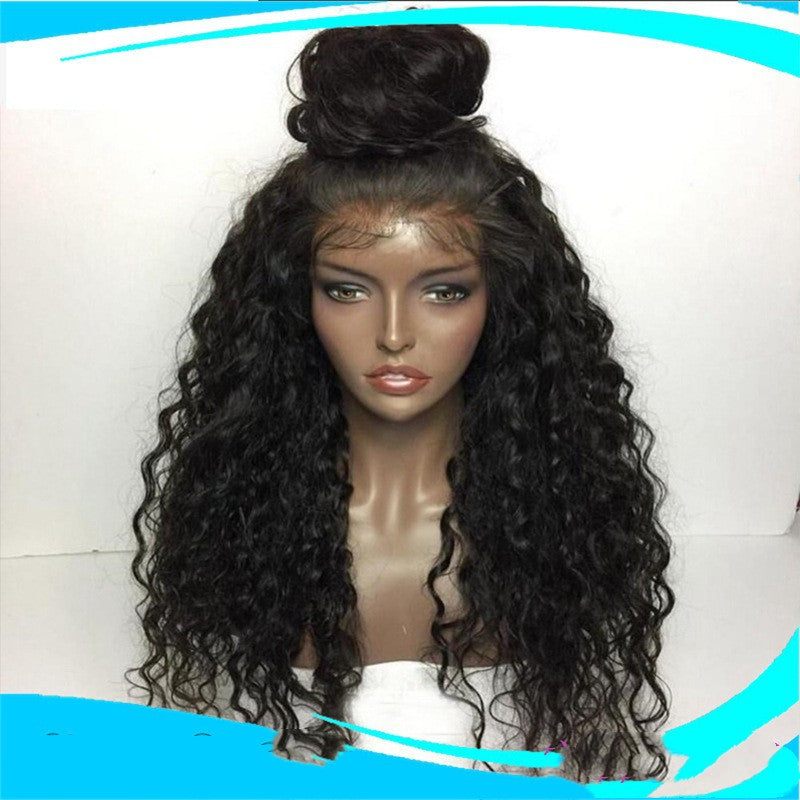 Fashion Long Curly Hair Chemical Fiber Wig