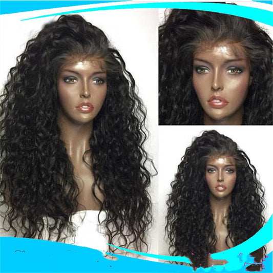 Fashion Long Curly Hair Chemical Fiber Wig