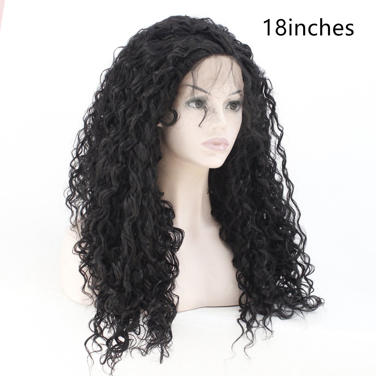 Fashion Long Curly Hair Chemical Fiber Wig