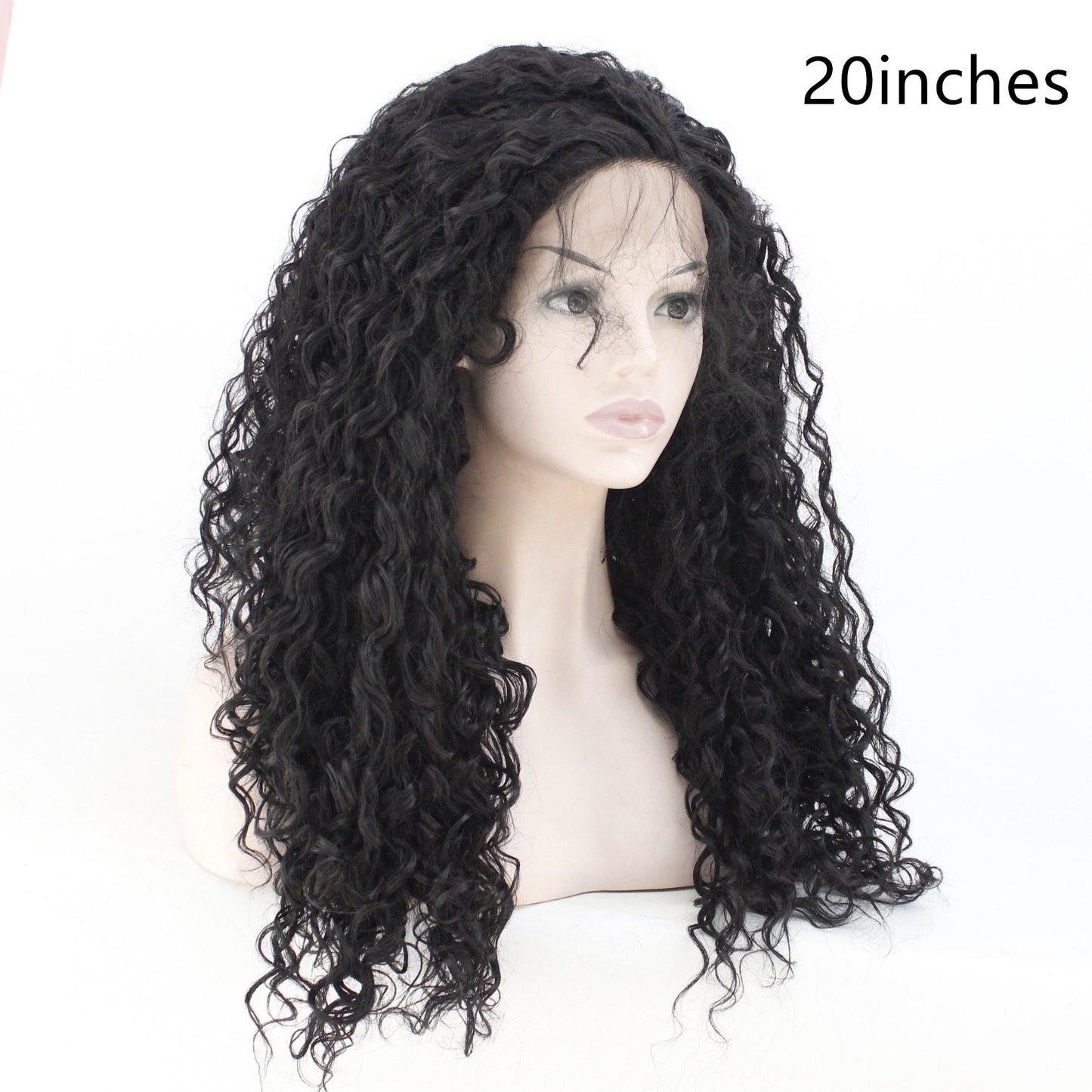 Fashion Long Curly Hair Chemical Fiber Wig