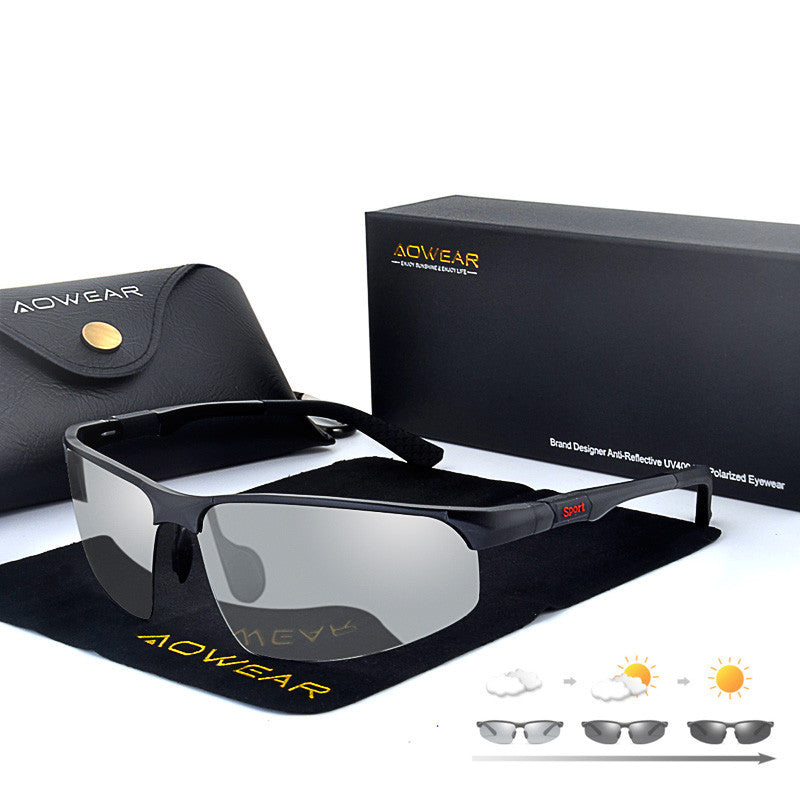 Aluminum-Magnesium Polarized Sunglasses