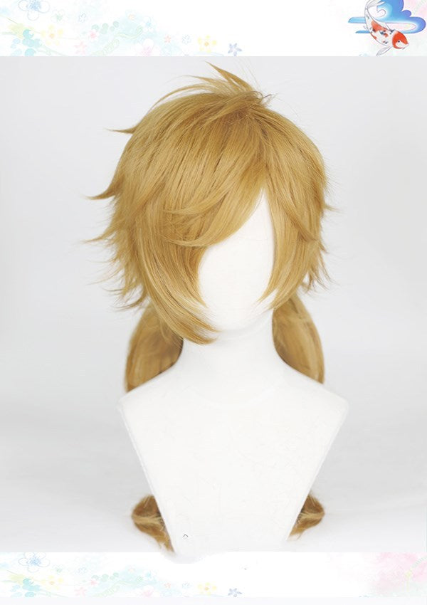 Monster Incident Drum Eight Thousand Extra Thick Ponytail Cos Wig