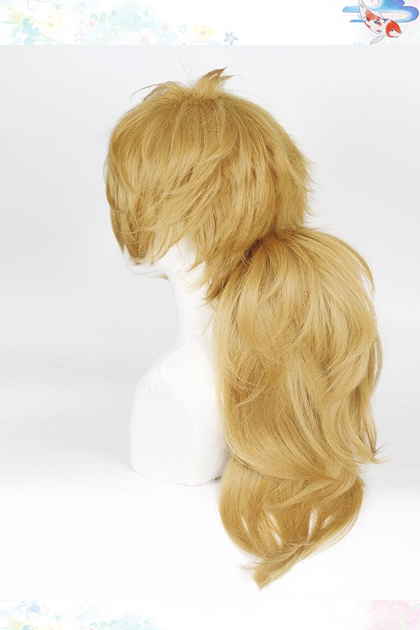 Monster Incident Drum Eight Thousand Extra Thick Ponytail Cos Wig