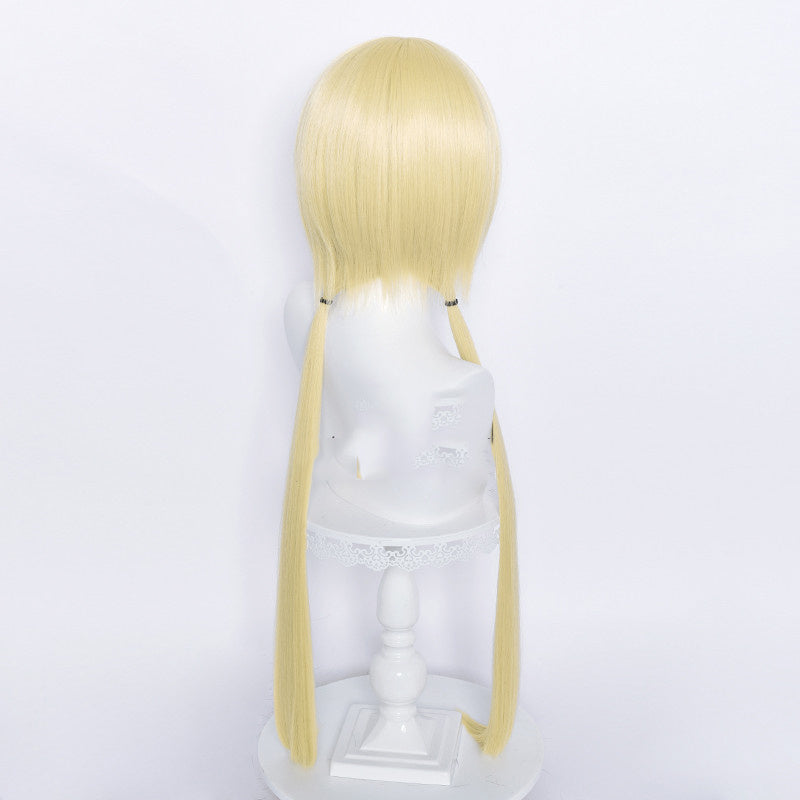 Long Hair Pigtail Round Scalp Cos Wig