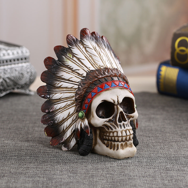 Indian Skull Ornament