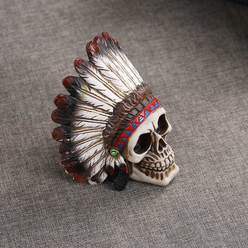 Indian Skull Ornament