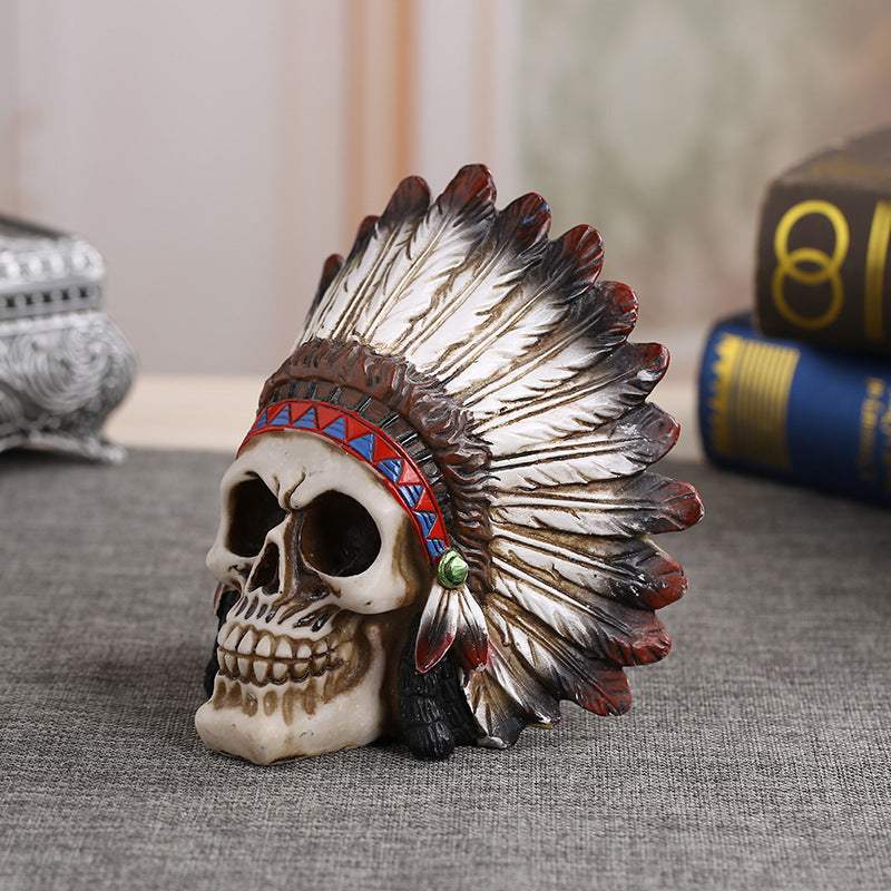 Indian Skull Ornament