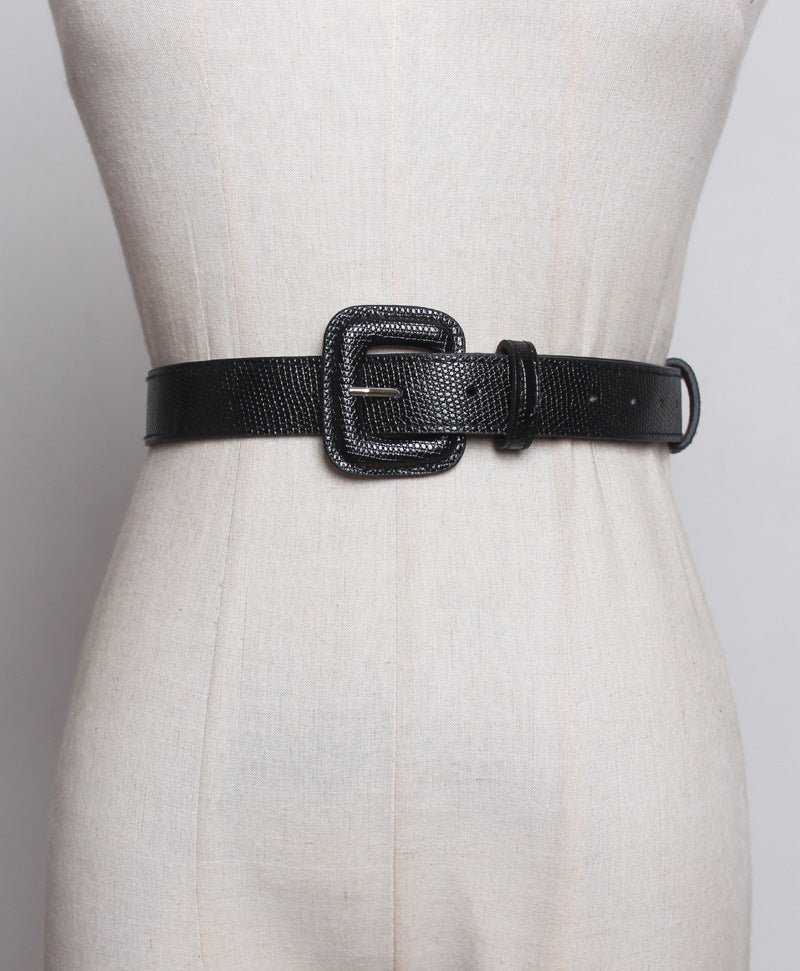 Crocodile Pattern Casual Belt