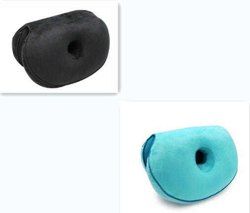 Multifunctional plush hip cushion