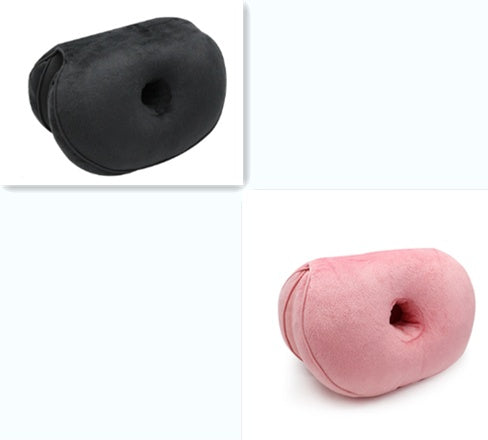 Multifunctional plush hip cushion