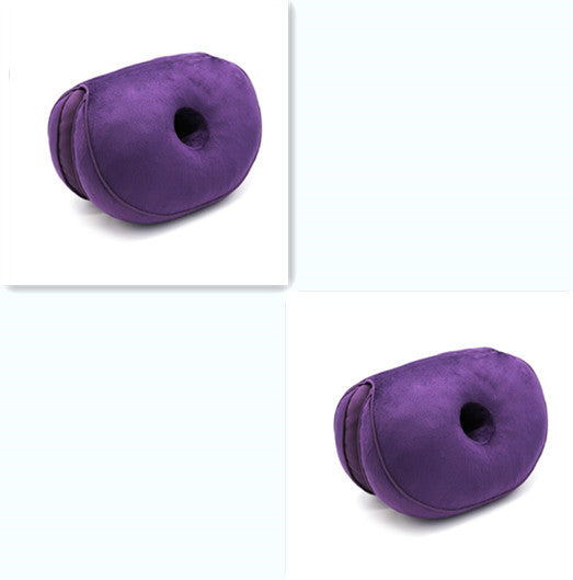 Multifunctional plush hip cushion