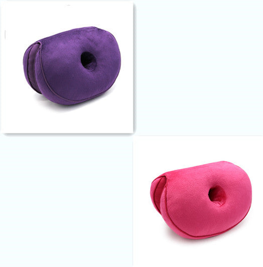 Multifunctional plush hip cushion