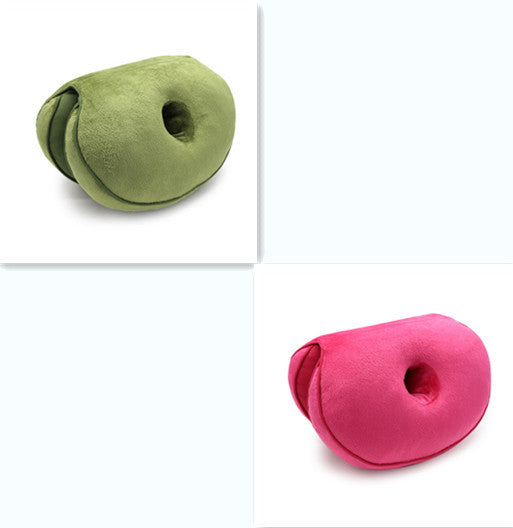 Multifunctional plush hip cushion