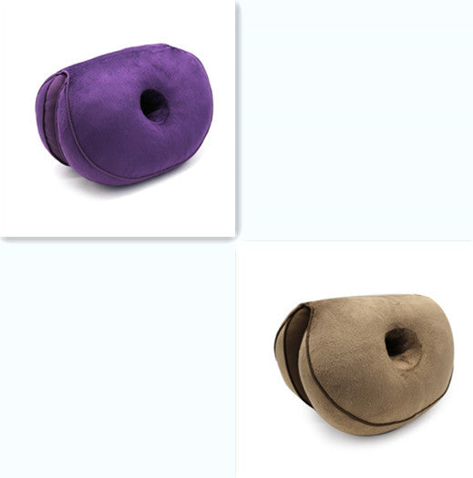 Multifunctional plush hip cushion