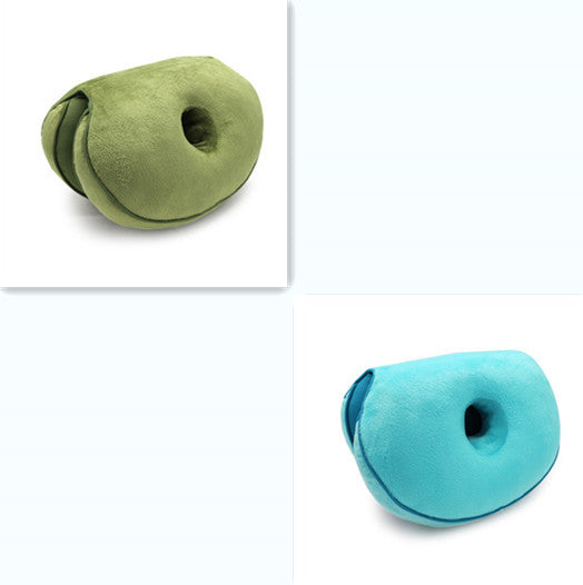 Multifunctional plush hip cushion