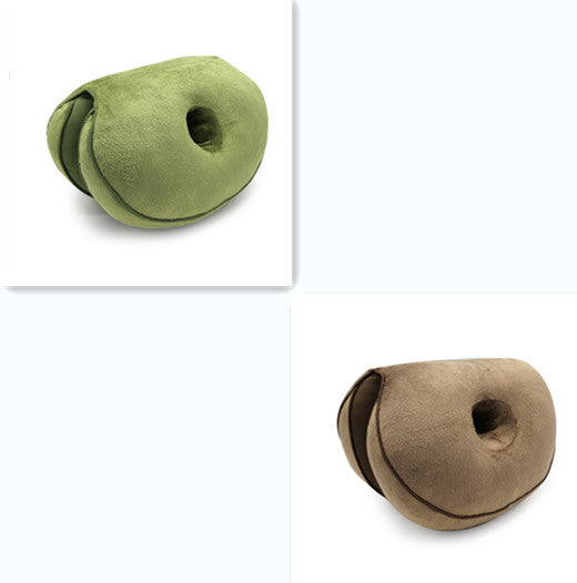 Multifunctional plush hip cushion