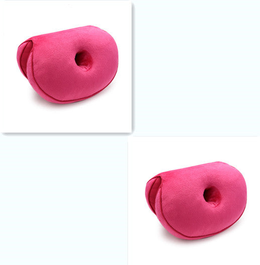 Multifunctional plush hip cushion