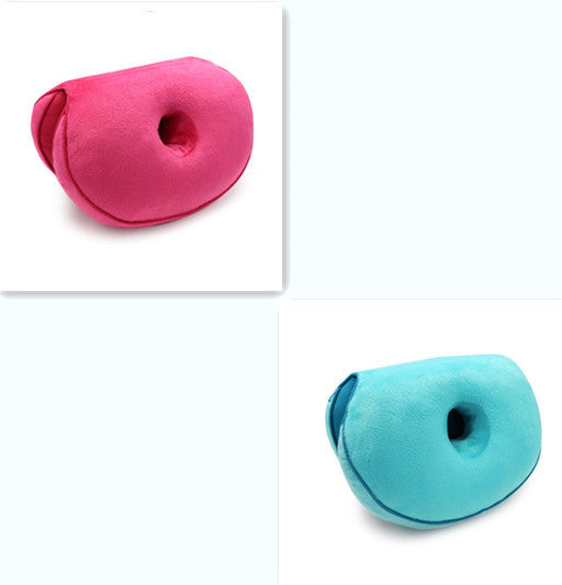 Multifunctional plush hip cushion