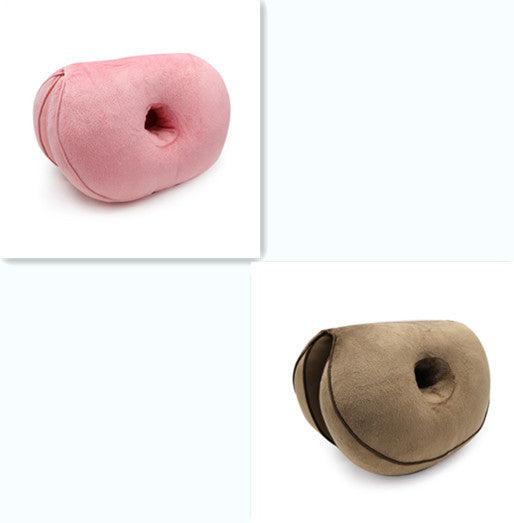 Multifunctional plush hip cushion