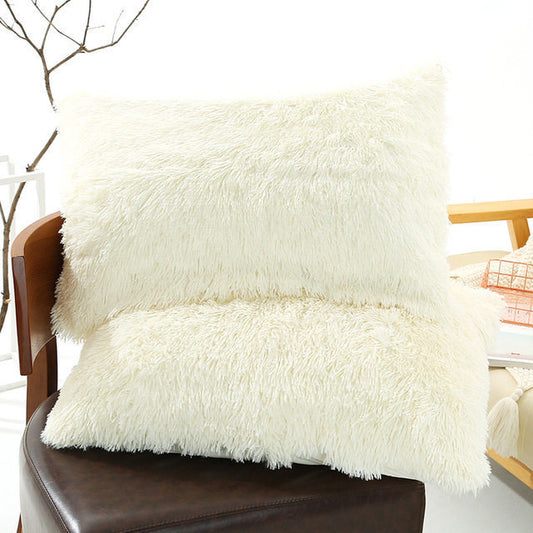 Plush Fuzzy Pillow Case