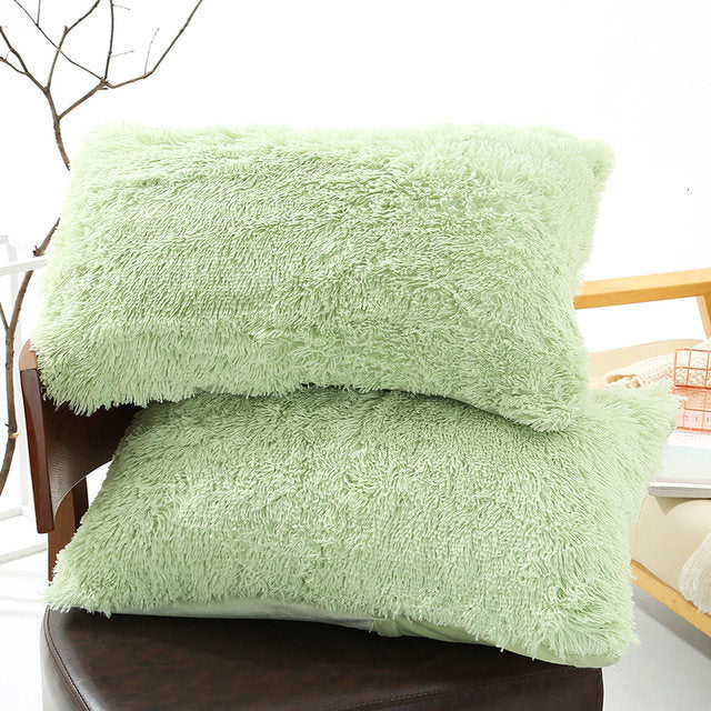 Plush Fuzzy Pillow Case