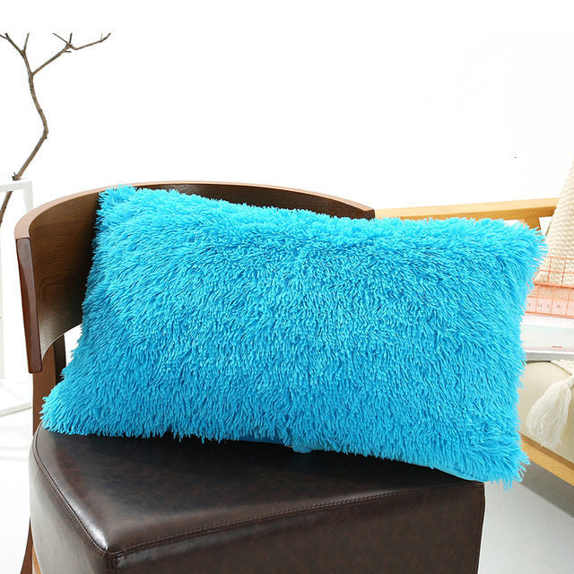 Plush Fuzzy Pillow Case